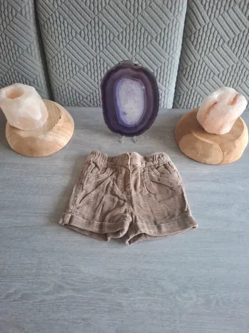 Short fille taille 6 mois