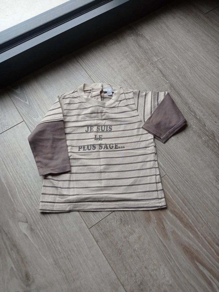 Lot 3 tee shirt manches longues - photo numéro 3