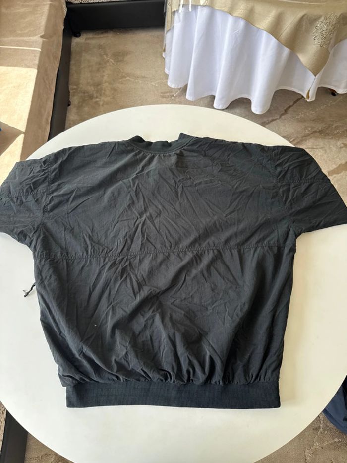 Coupe-vent Dockers noir vintage – Taille L homme – Logo brodé - photo numéro 7