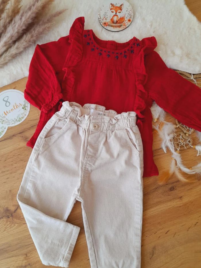 Ensemble tenue 18 mois Zara / Kiabi - photo numéro 2