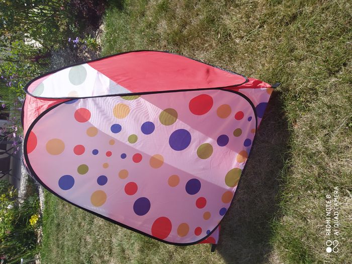 Tente de jeu colorée pour enfants - photo numéro 4