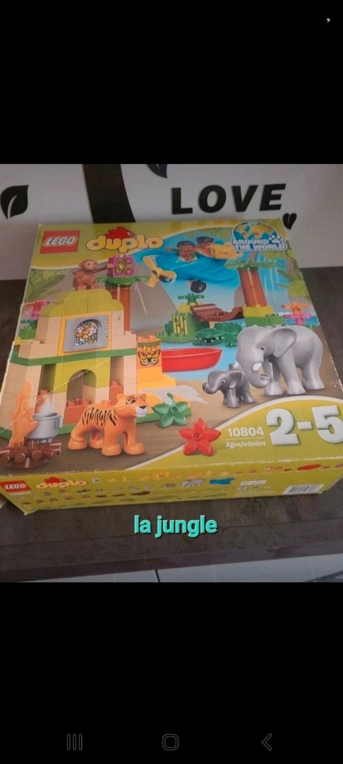Lego duplo la jungle - photo numéro 2