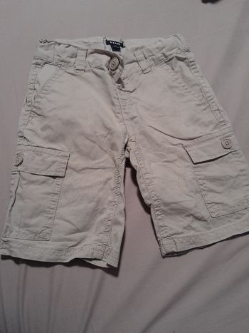 Short beige poche 3a