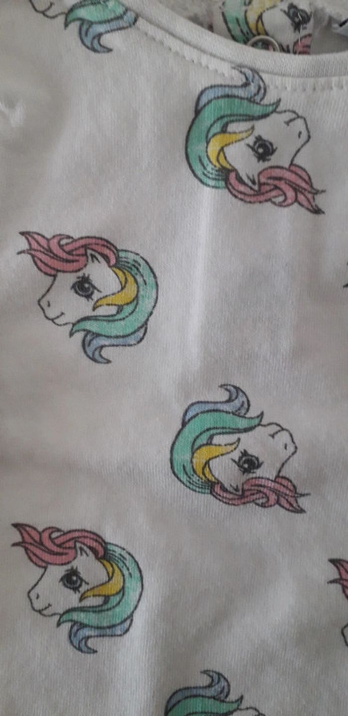 Lot de 2 T.shirts manches longues 1 mois - photo numéro 5