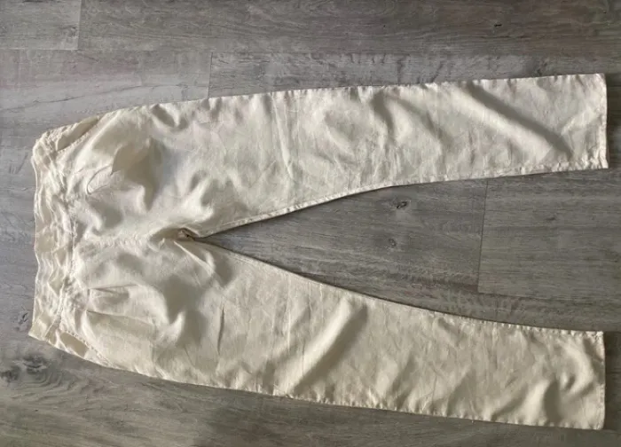 Pantalon crème léger - photo numéro 7