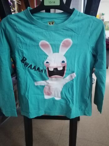 tee-shirt lapin crétin