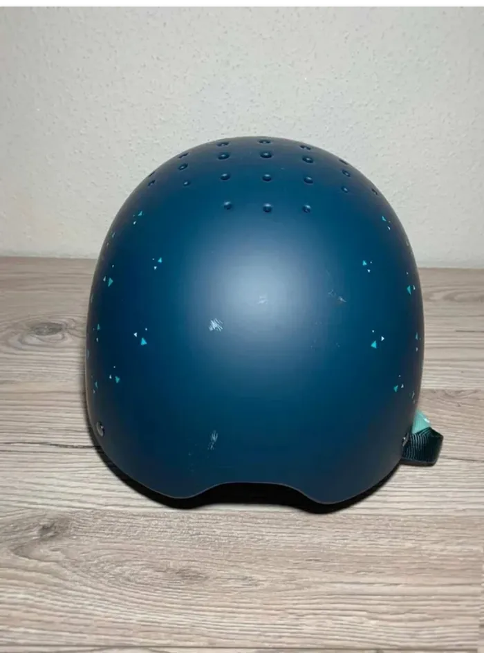 Bombe  d’équitation  bleu taille S - photo numéro 4