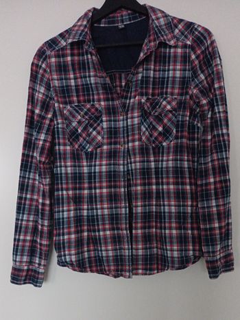 Chemises à carreaux femme 38