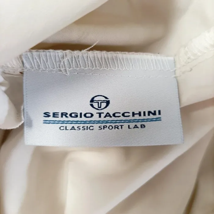 Short long écru Sergio Tacchini taille L coupe sportswear vintage A848 - photo numéro 10