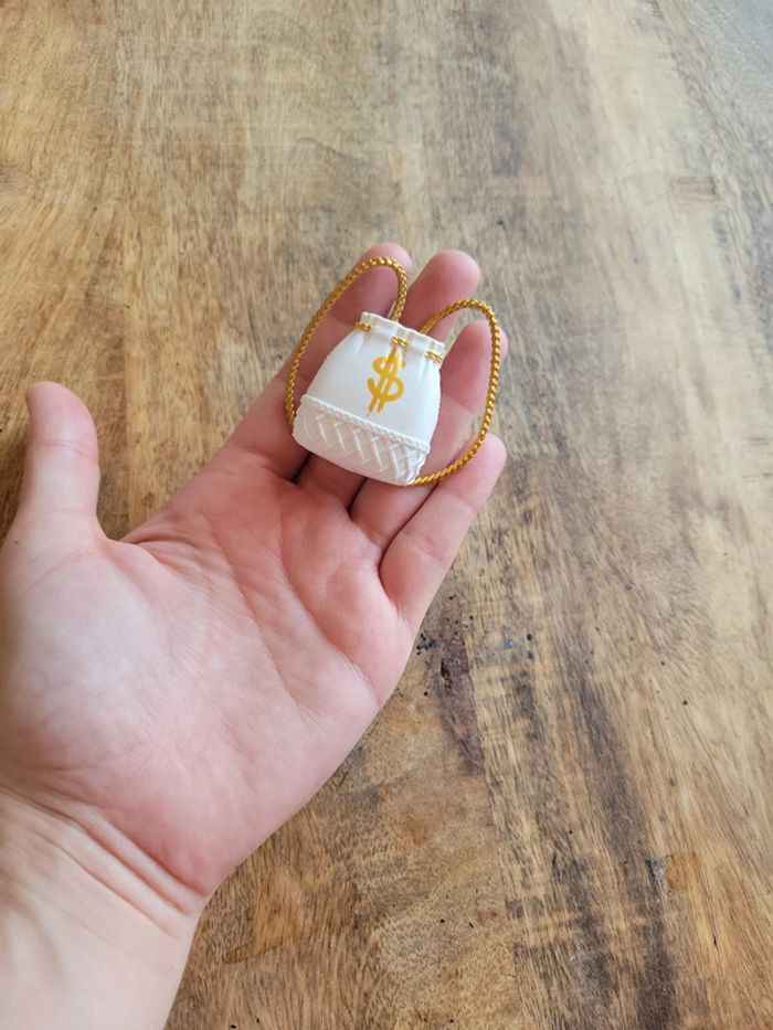 Sac à dos pour poupée type barbie miniatures jouet - photo numéro 4