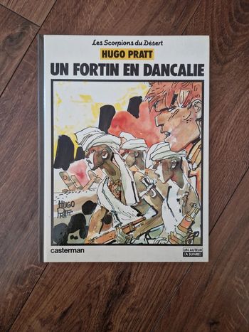 Bande dessinée Un fortin en Dancalie
