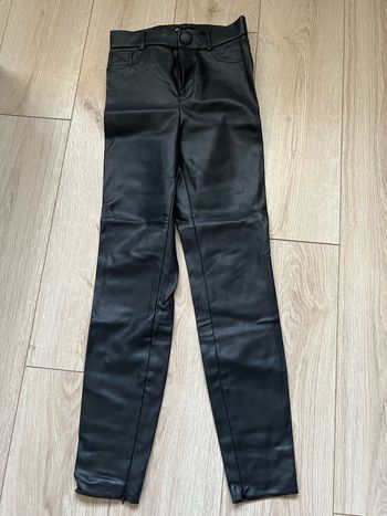 Pantalon Zara similicuir