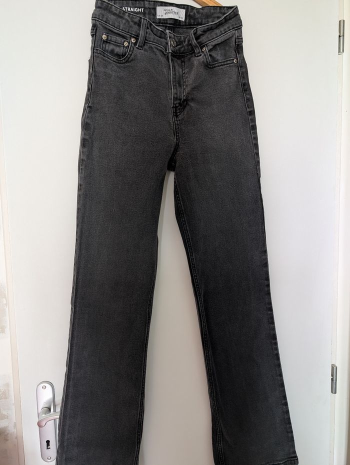 Jeans noir Straight Jennyfer - photo numéro 2