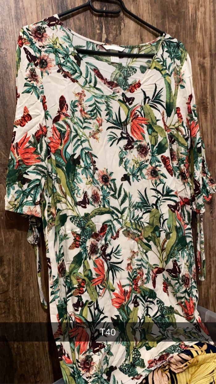 Robe fleurie
