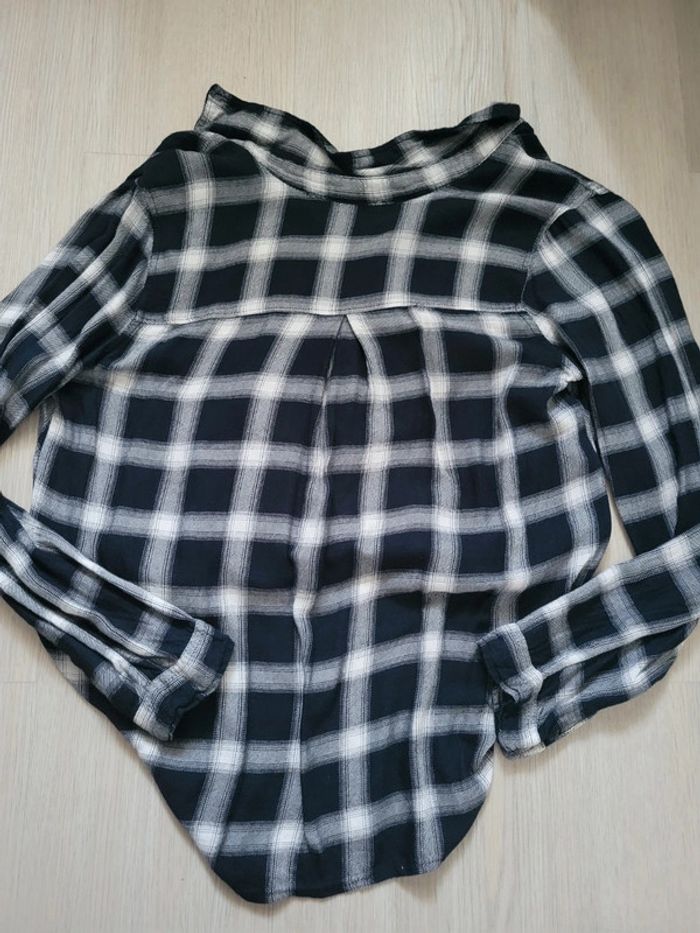 Chemise légère Hollister effet cache cœur - photo numéro 5