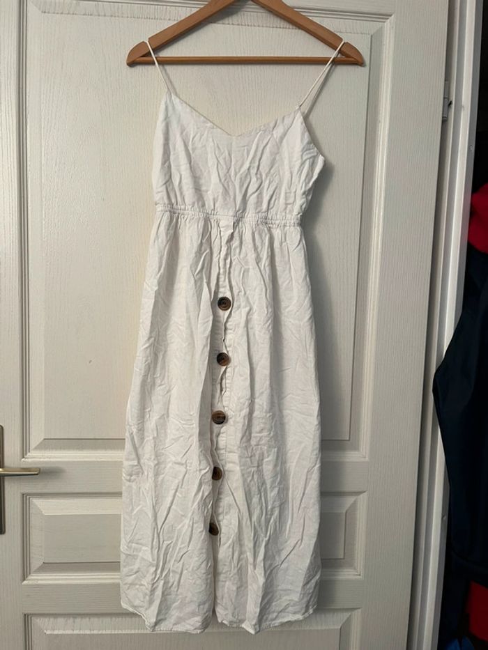 Robe blanche bretelle marque Zara taille xs