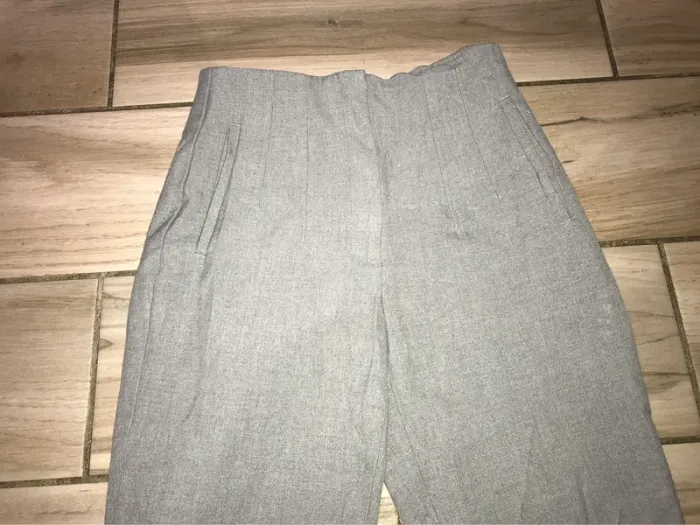 Pantalon zara gris M - photo numéro 3