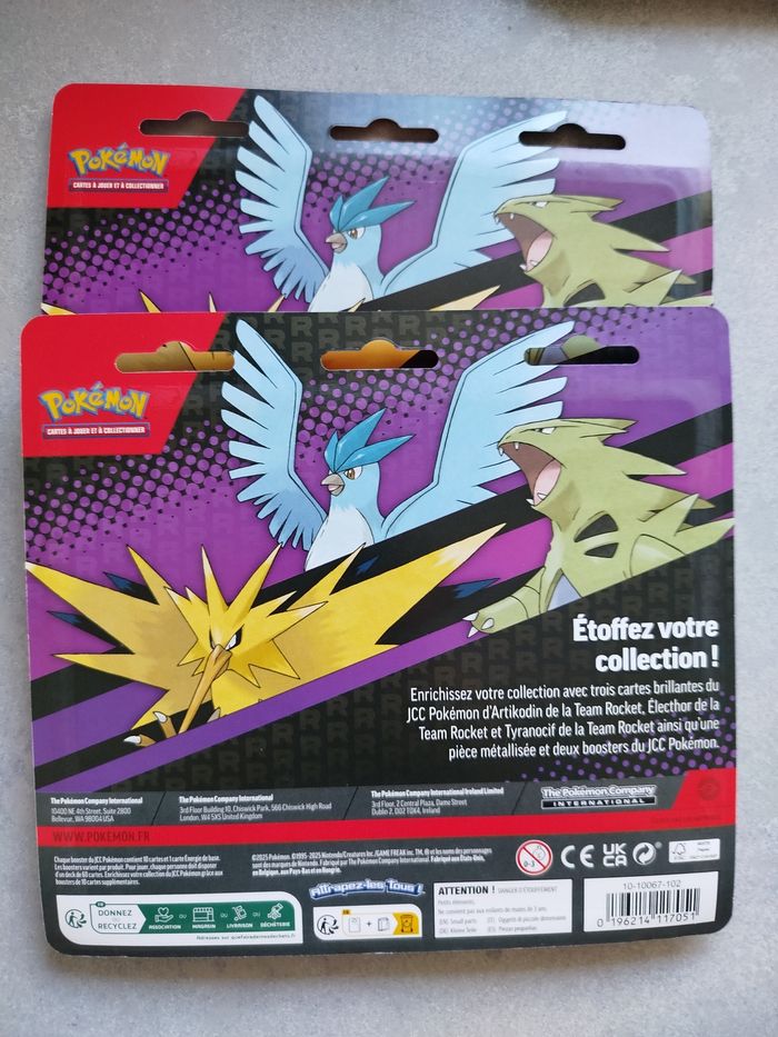 Pokémon - Lot de 2 Duopacks Octobre 2025 - scellés - photo numéro 2