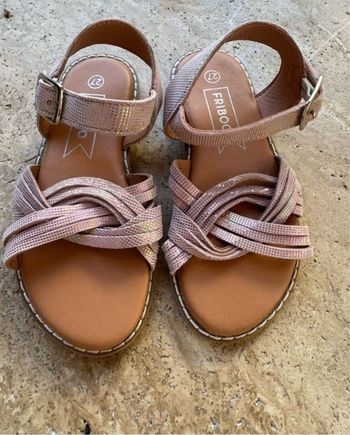 Sandales rose 27