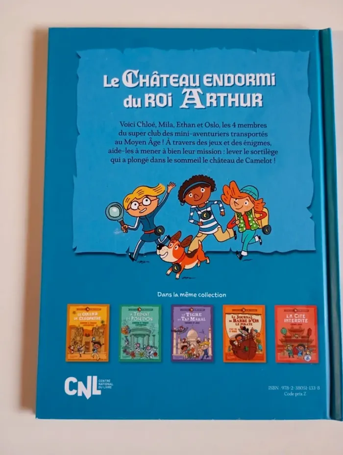 Le chateau endormi du roi Arthur - Enigmes et jeux - photo numéro 2