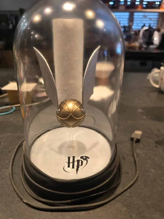 Cloche lumineuse harry Potter vif d’or - photo numéro 2
