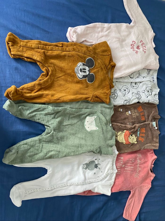 33 Pyjamas 1 mois fille garçon - photo numéro 2