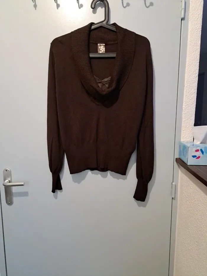 Pull col plongeant