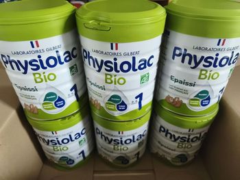 Lot 6 boîtes Physiolac bio FE