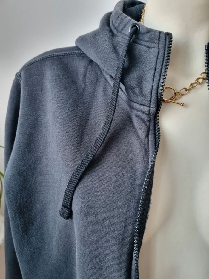 Sweat zippé Nike noir et blanc - photo numéro 12