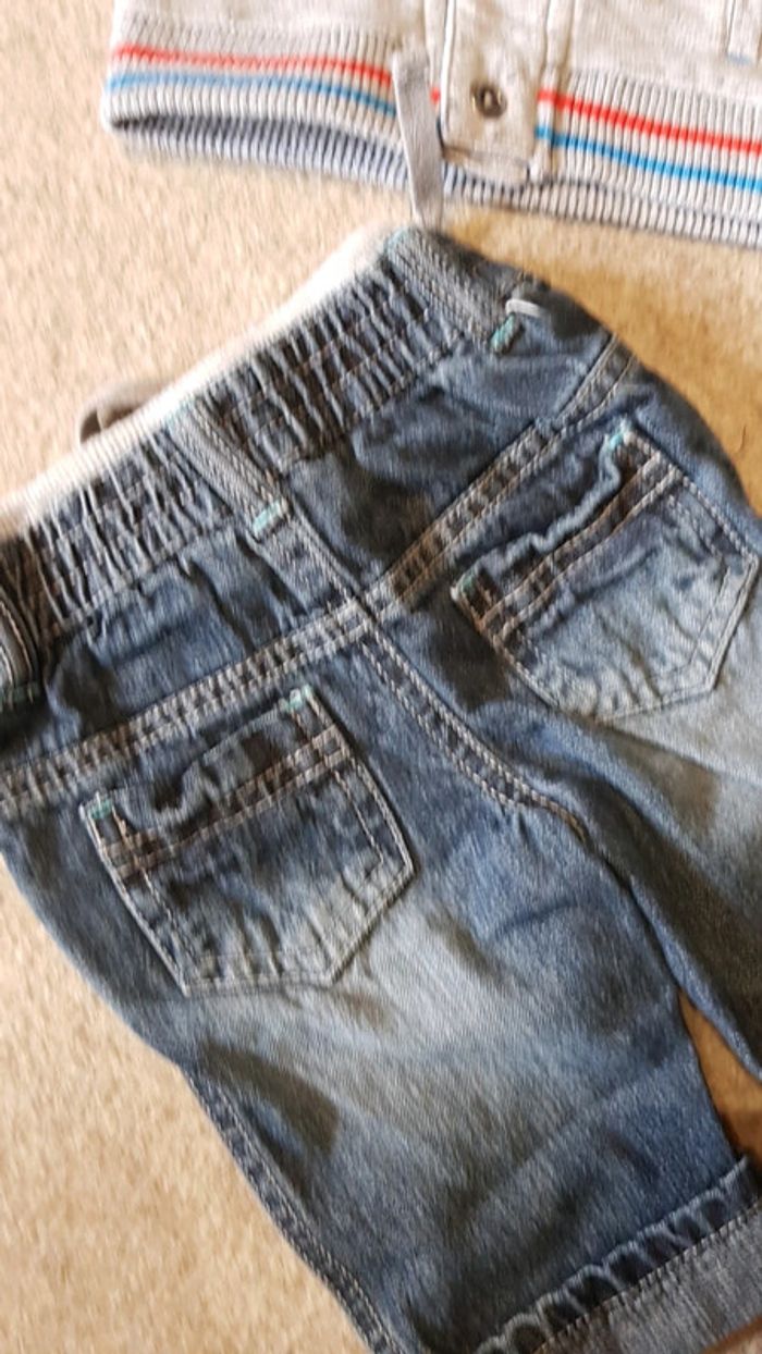 Ensemble 2 pièces garçon 3mois - photo numéro 3