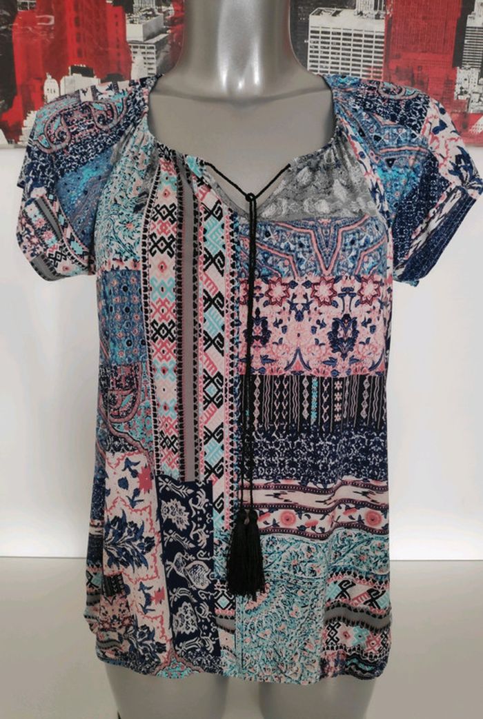 Blouse fleurie