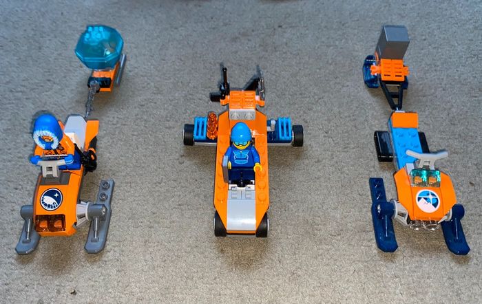 Lot X5 Lego City Artic - photo numéro 3