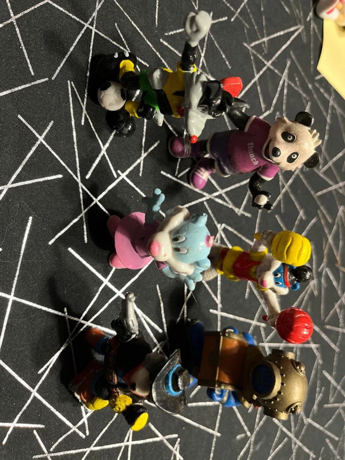 Lot figurines publicitaires flunch