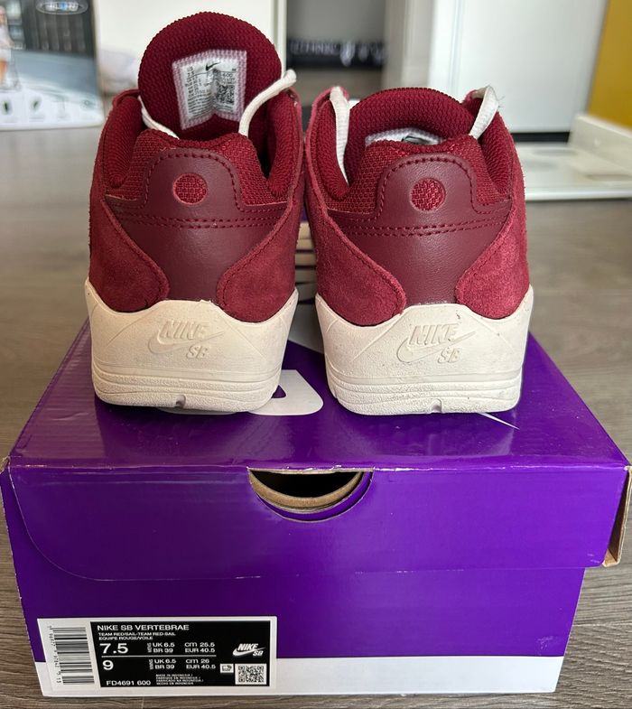 Nike SB Vertebrae bordeaux - photo numéro 8