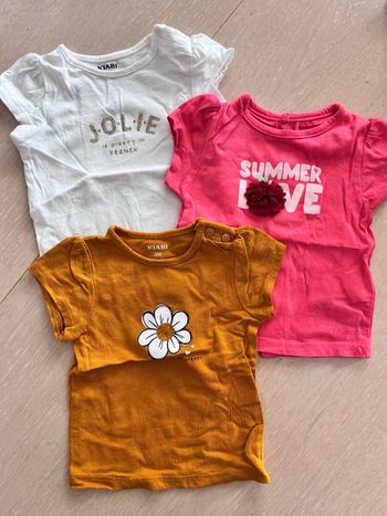 Lot de 3 t shirt kiabi 3M