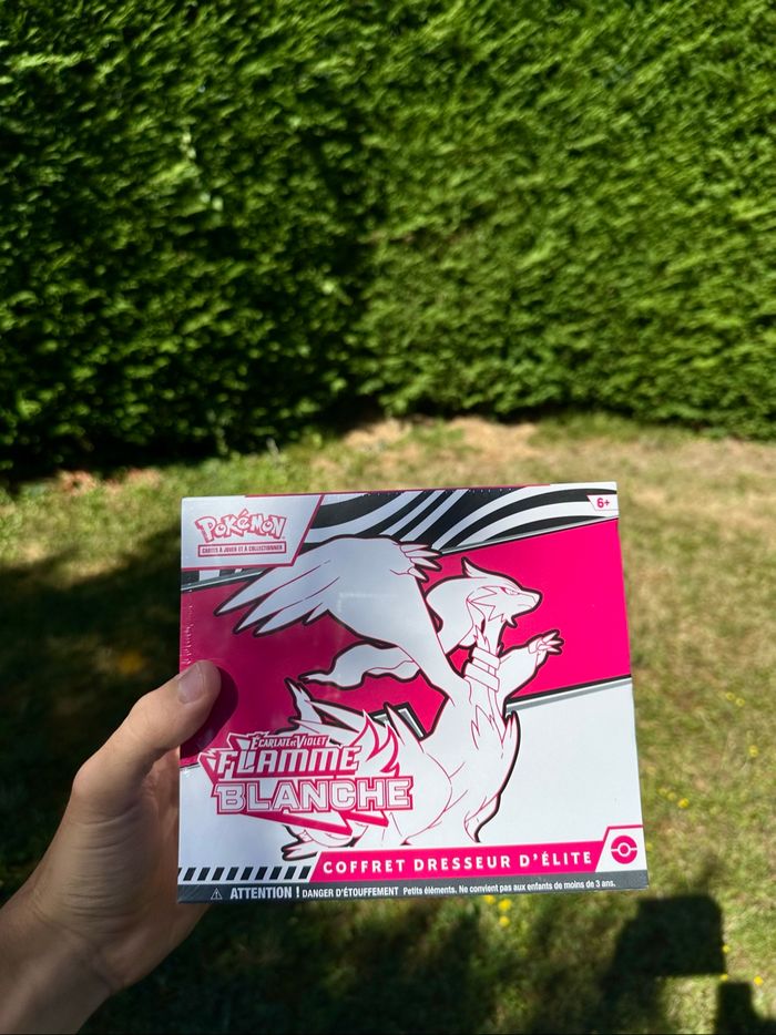 Pokémon etb ev10.5 flamme blanche - photo numéro 2