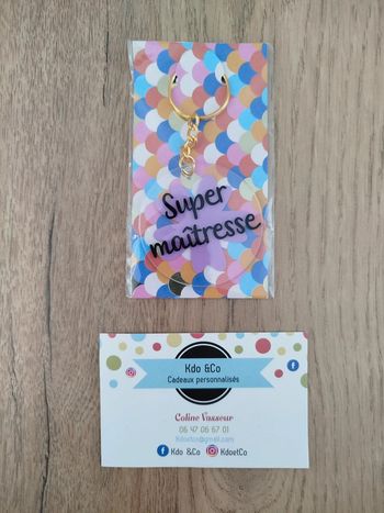 Porte-clé super maîtresse