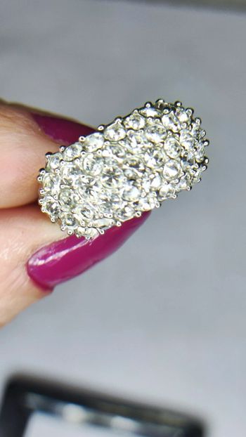 Bague strass