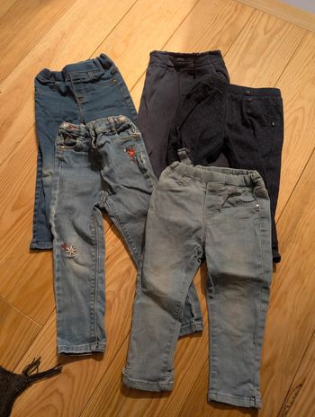 Lot pantalon fille