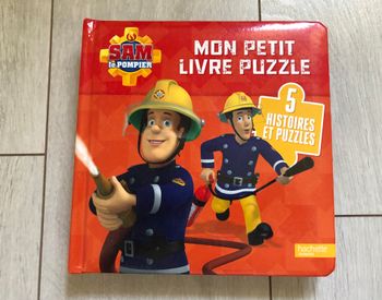 Livre puzzle Sam le pompier