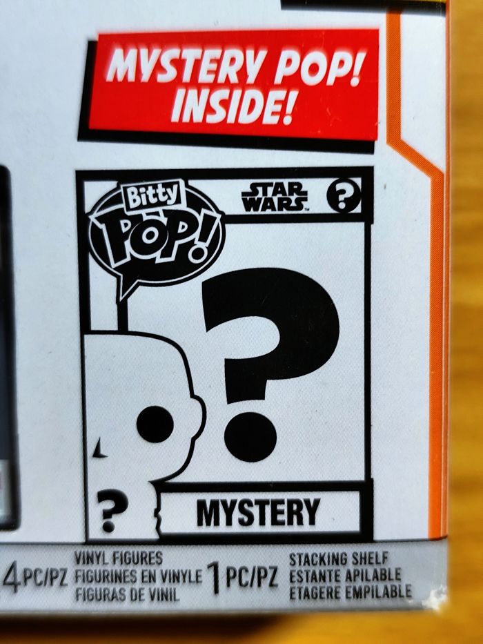 Boîte 4 Bitty Pop! - Star Wars (Moff Gideon, Stormtrooper, Dark Trooper) - photo numéro 5