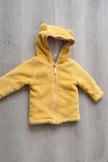 Veste polaire jaune garçon , Taille 6 mois , Orchestra 