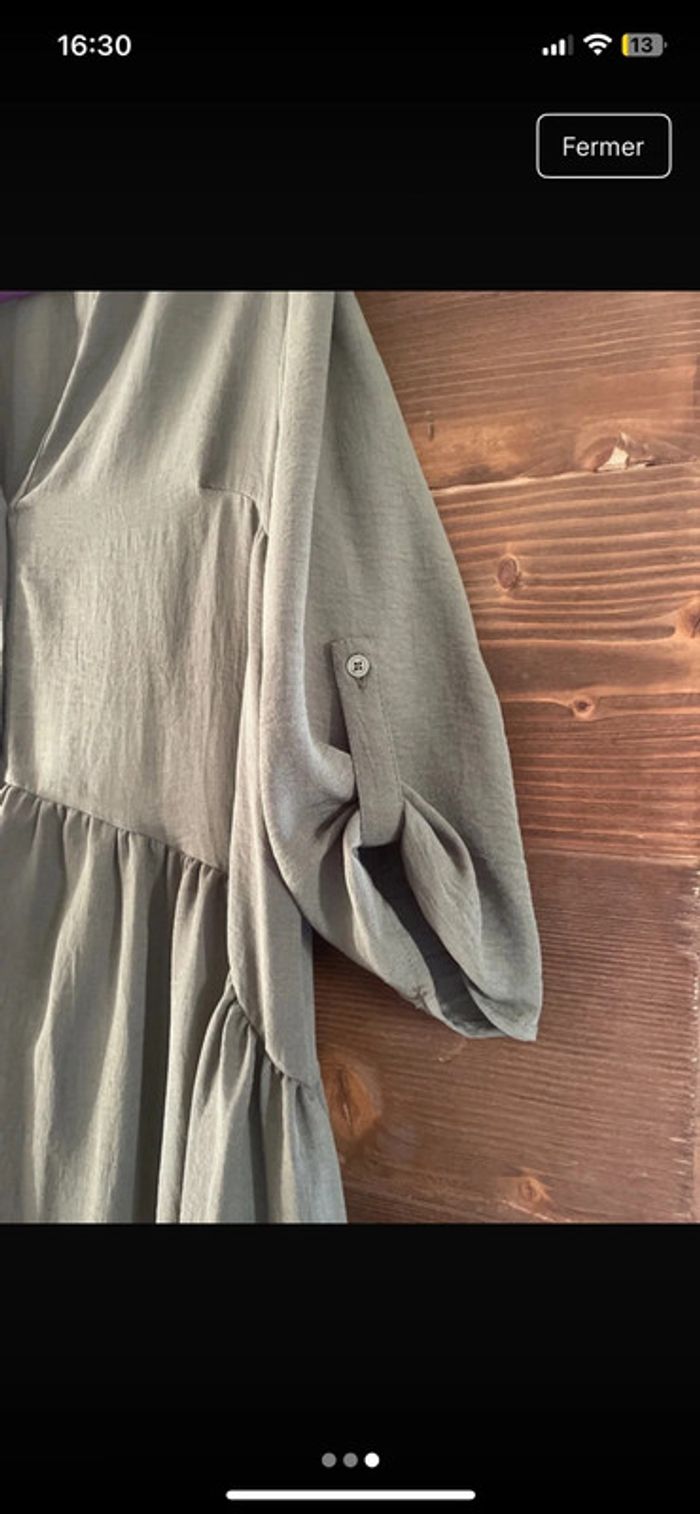 Robe chemise kaki etam - photo numéro 3