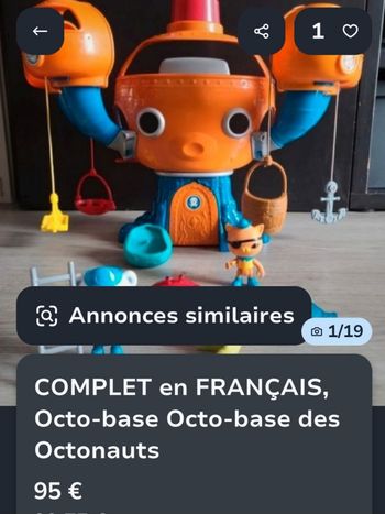 Octo-base des Octonauts en français