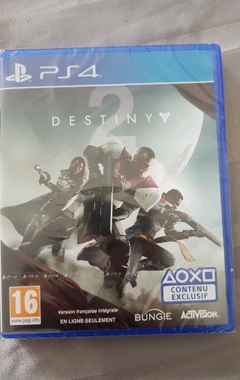Jeu ps4 destiny 2