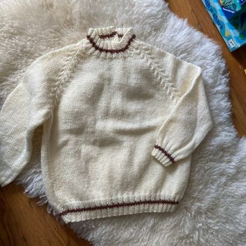 Pull en laine 3 ans