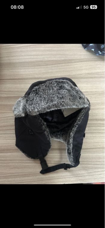 Chapka fourré 5-8ans 