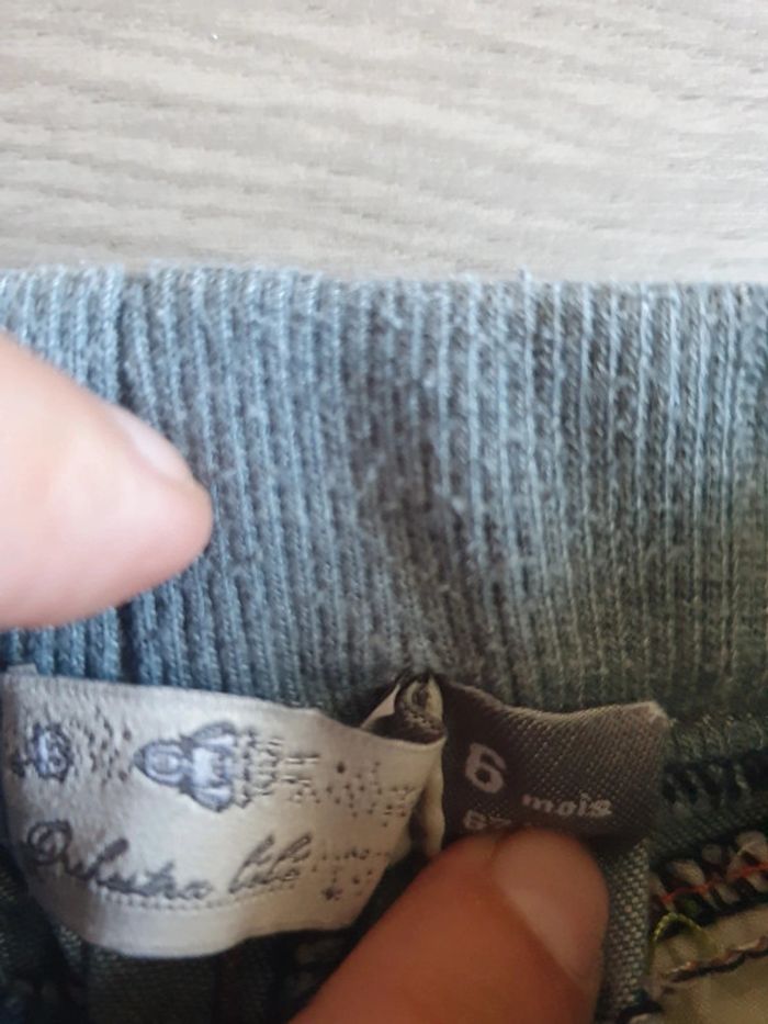 Pantalon jean sarouel 6mois garçon - photo numéro 2