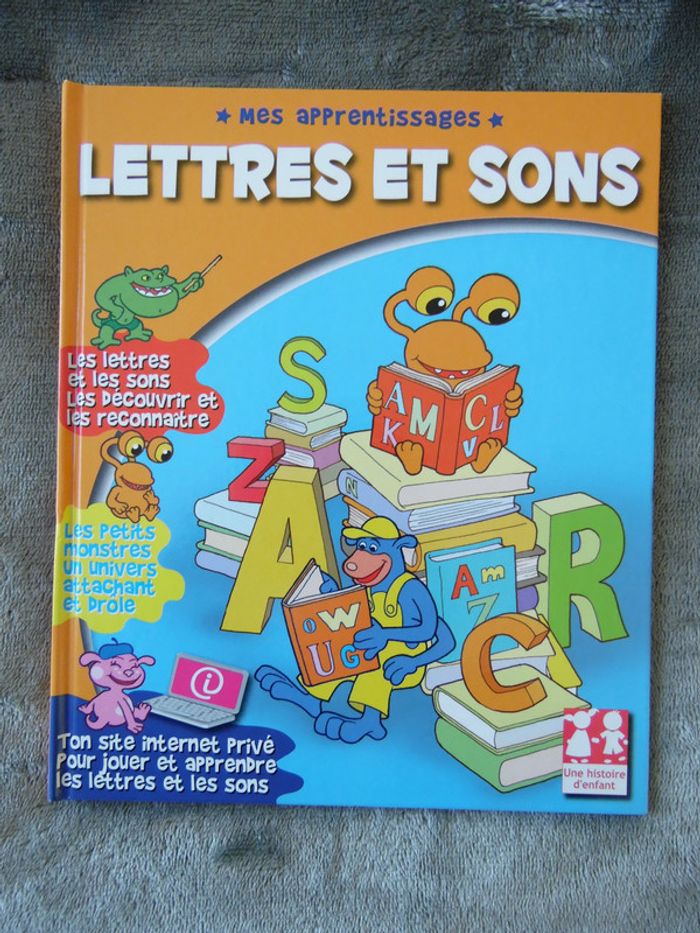 Livre "Lettres et sons"