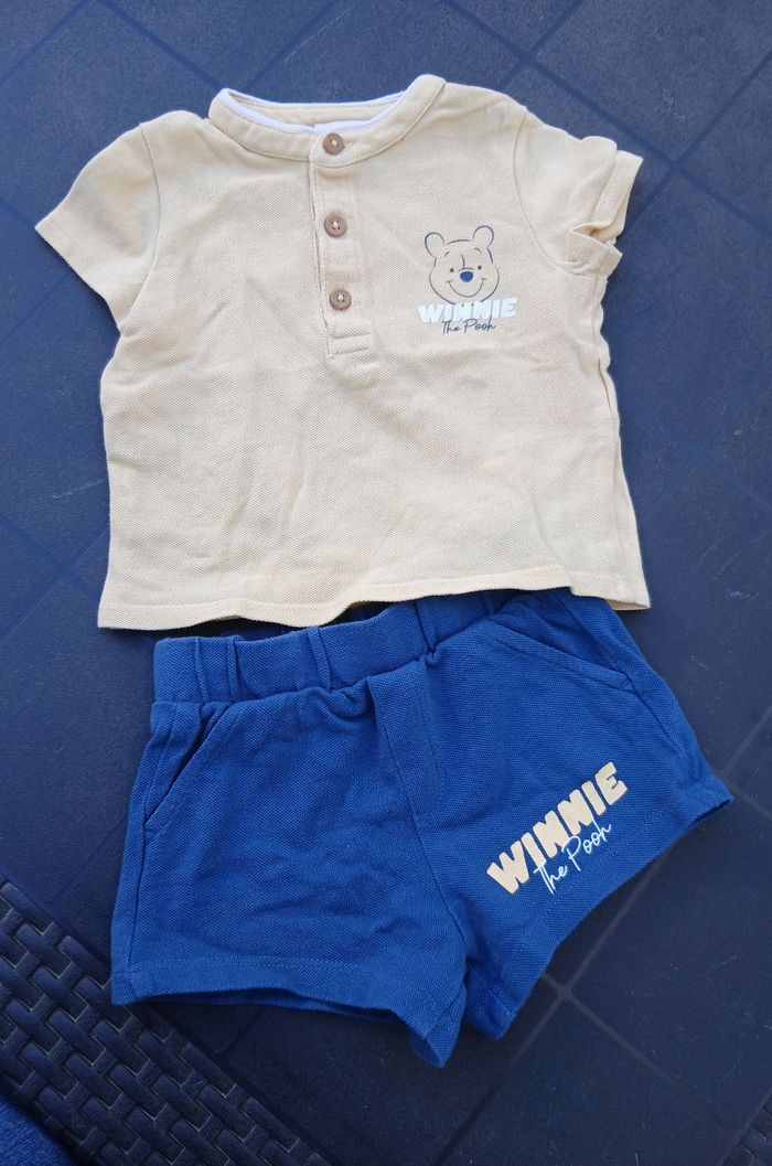 Ensemble short et polo 6mois - photo numéro 1